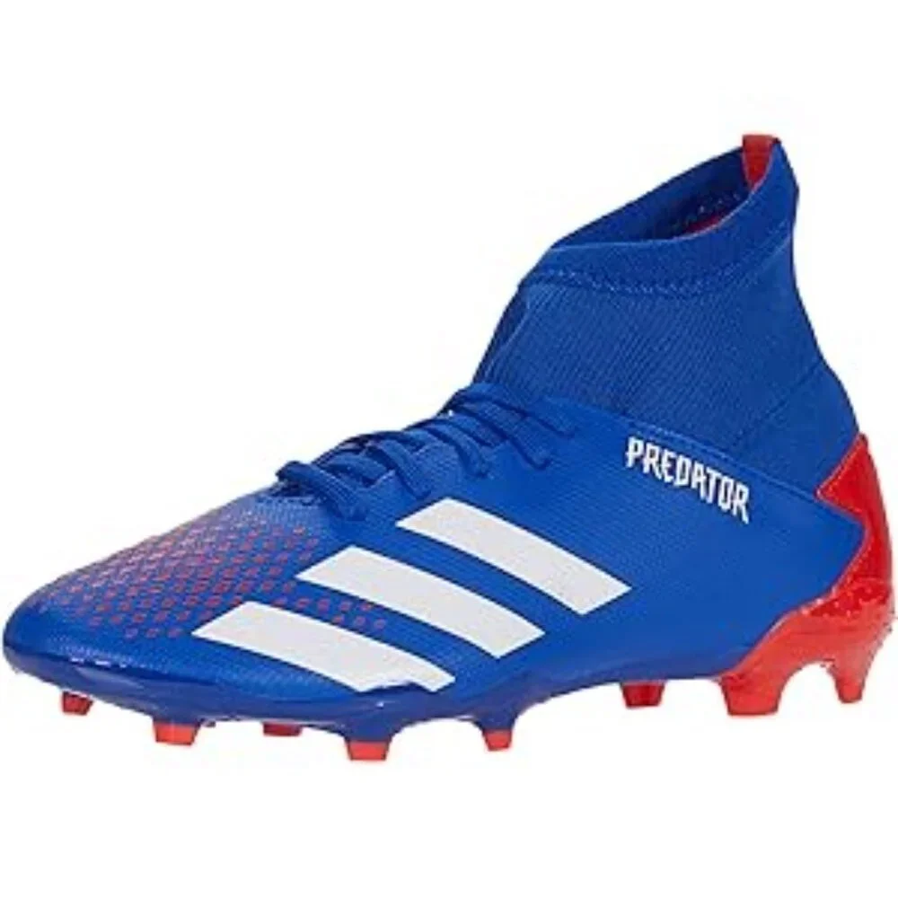 adidas Soccer Predator 20.3 FG J Royal Team Blue/White/Active Red Cleats 11.5 K